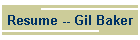 Resume -- Gil Baker